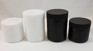 Glass Matte Jars with CR Lid 4 oz sleek line