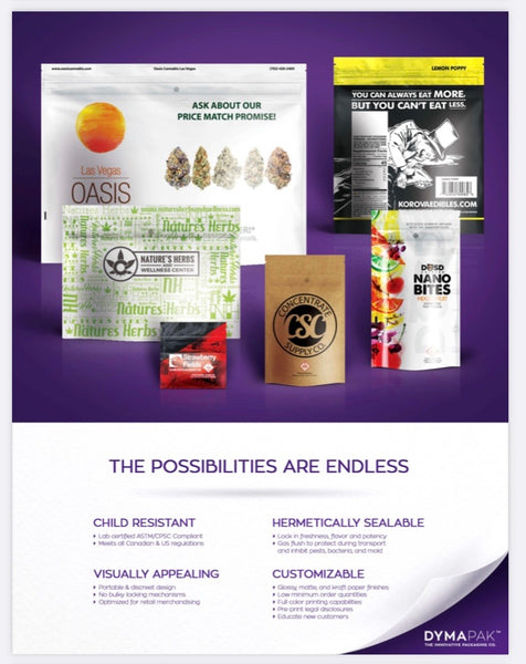 Dymapak Secure Sack Child Resistant Bags