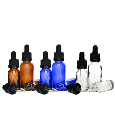Child Resistant Glsss Dropper Bottles